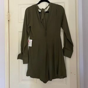 cute mini romper, also can be worn as a top